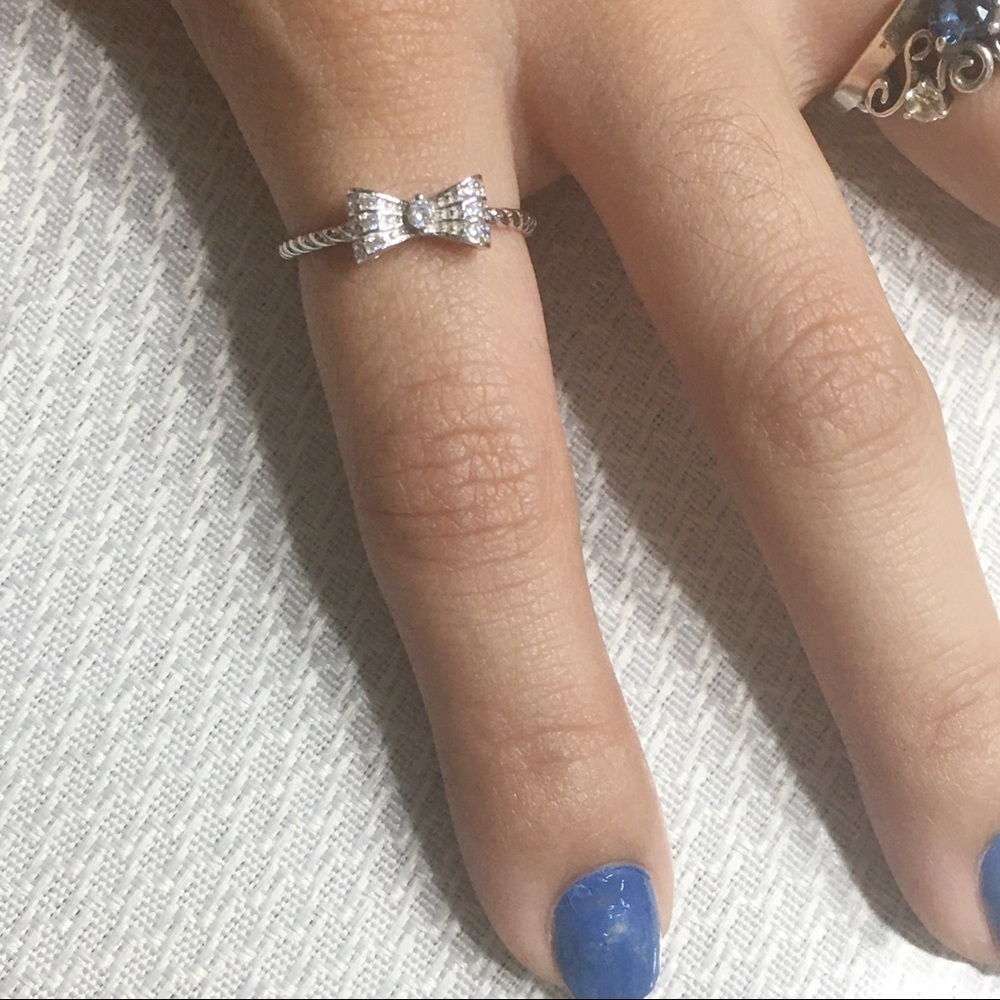 💝925 Sterling Silver Bow Ring NEW!💝